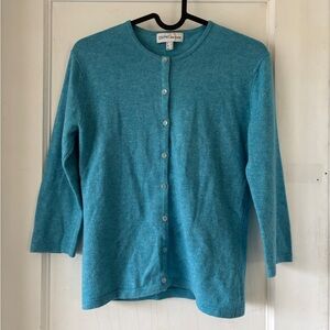 Esprit Teal Button-Up Women's Cardigan